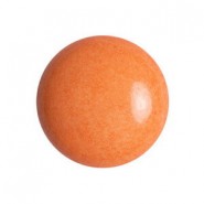 Cabuchon de vidrio par Puca® 18mm - Opaque apricot 02020/32089